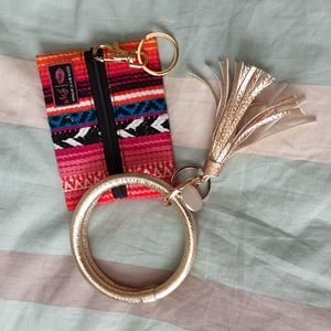 Makeup Junkie mini and wrist keychain